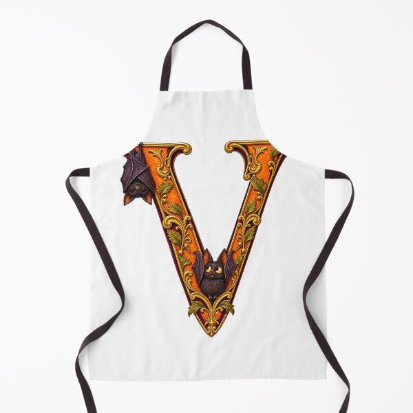Item preview, THE HAUNTED LETTERS COLLECTION - V — VAMPIRE’S VERY BAD LANDING designed and sold by WheelieGdArt.