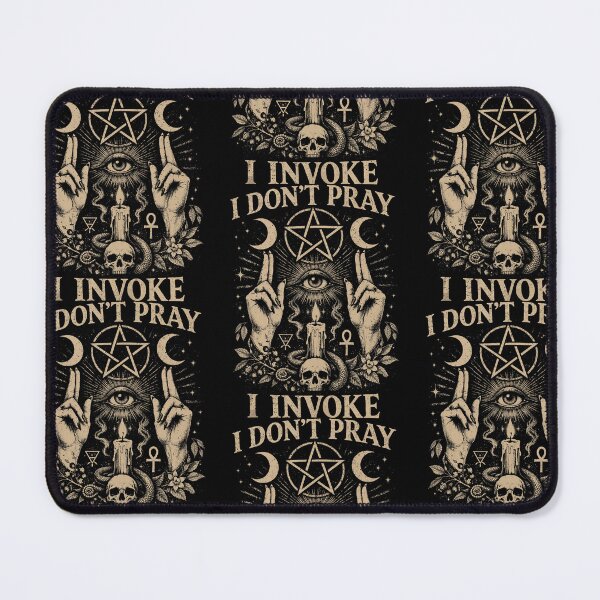 Item preview, I Don't Pray I Invoke Occult Witchcraft designed and sold by RDGNR.