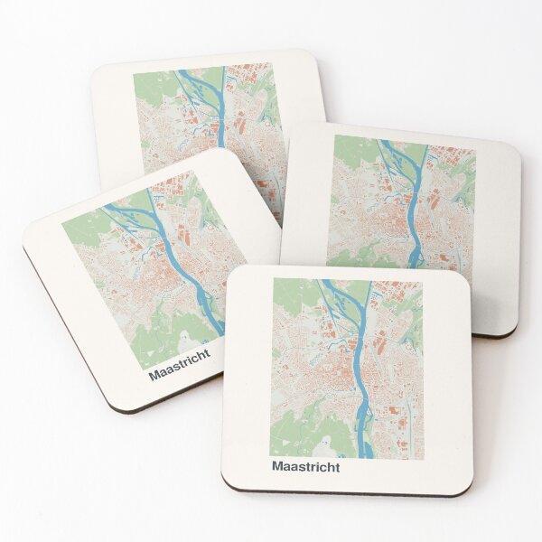 Item preview, Maastricht Minimalistic Map Art designed and sold by MapsNerd.