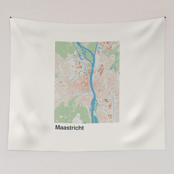 Item preview, Maastricht Minimalistic Map Art designed and sold by MapsNerd.
