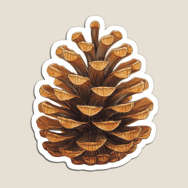 Item preview, Vintage Gold Edged Pinecone Preppy Autumn Botanical designed and sold by mijaczeek.