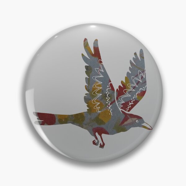 Item preview, Colorful and Abstract Flying Bird designed and sold by darksteel101.