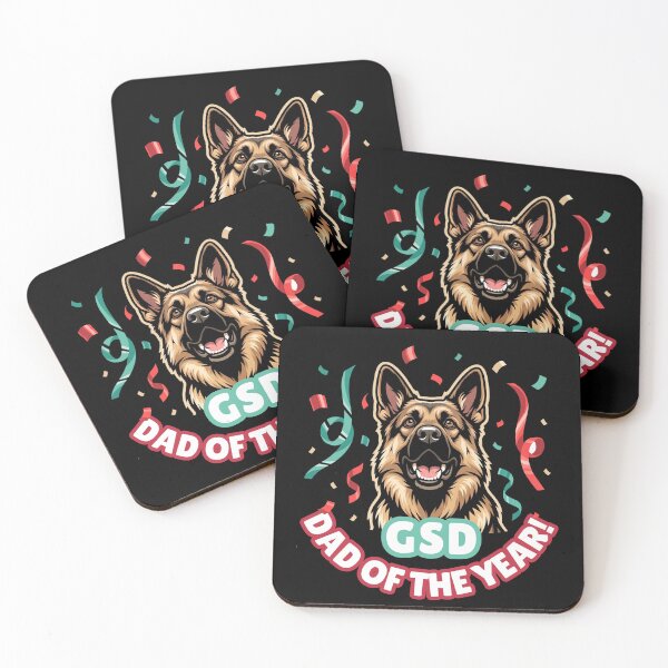 Item preview, German Shepherd Dad of the Year - GSD Dad of the Year!  designed and sold by Woof-Worthy-ART.
