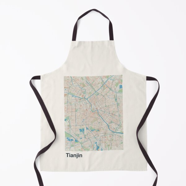 Item preview, Tianjin Minimalistic Map Art designed and sold by MapsNerd.