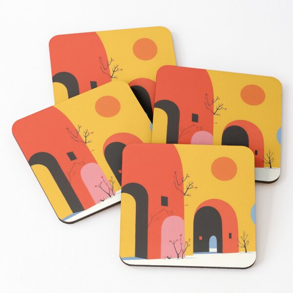 Item preview, Bright Surreal Arches designed and sold by Mary Spencer.