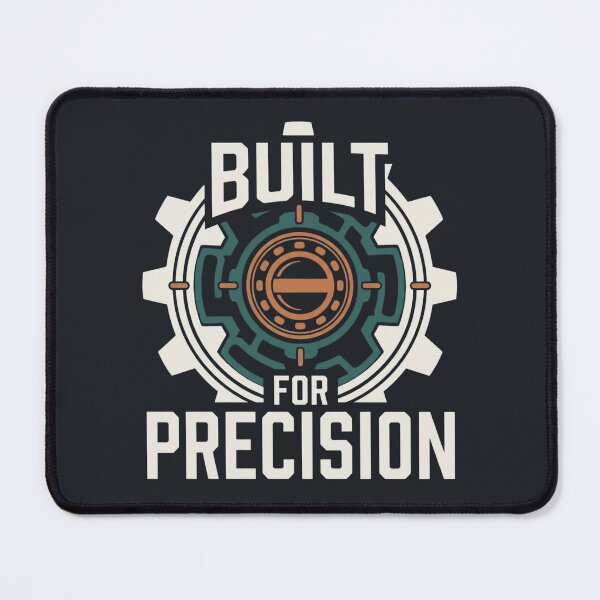 Item preview, Built For Precision Mechanical Engineering Gear designed and sold by Amr Darwish Graphic designer.