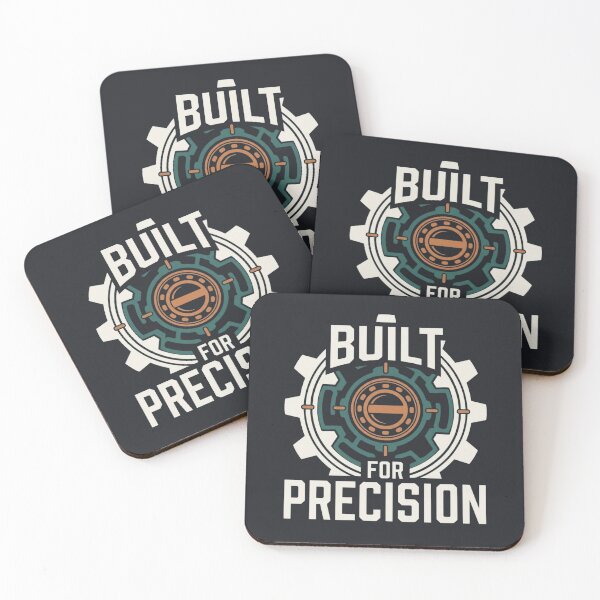 Item preview, Built For Precision Mechanical Engineering Gear designed and sold by Amr Darwish Graphic designer.