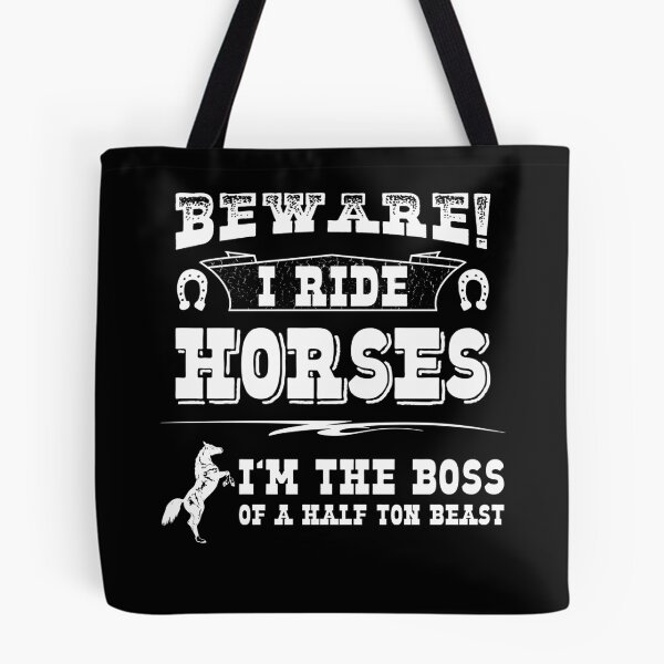 Item preview, Be Aware I Ride Horses designed and sold by inkedtee.