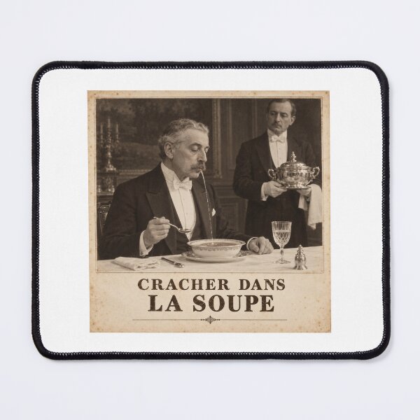 Item preview, Spitting in the soup — Bad manners designed and sold by Lazenco.