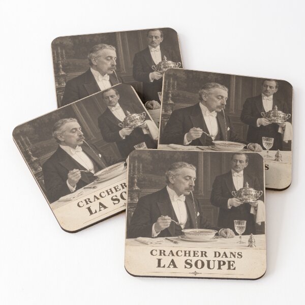 Item preview, Spitting in the soup — Bad manners designed and sold by Lazenco.