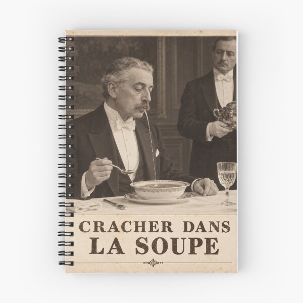 Item preview, Spitting in the soup — Bad manners designed and sold by Lazenco.