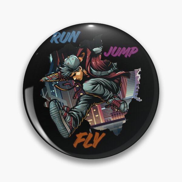 Item preview, RUN JUMP FLY Parkour City Jump designed and sold by Szpaku desart .