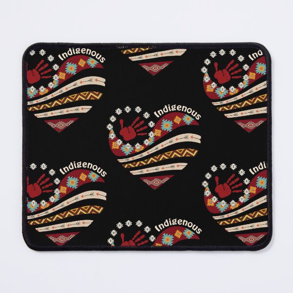 Item preview, Indigenous Red Hand Heart Native Heritage Pride Statement designed and sold by RDGNR.