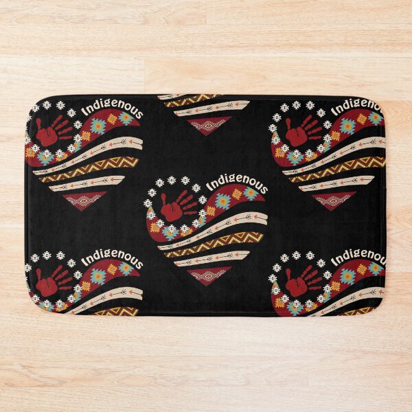 Item preview, Indigenous Red Hand Heart Native Heritage Pride Statement designed and sold by RDGNR.