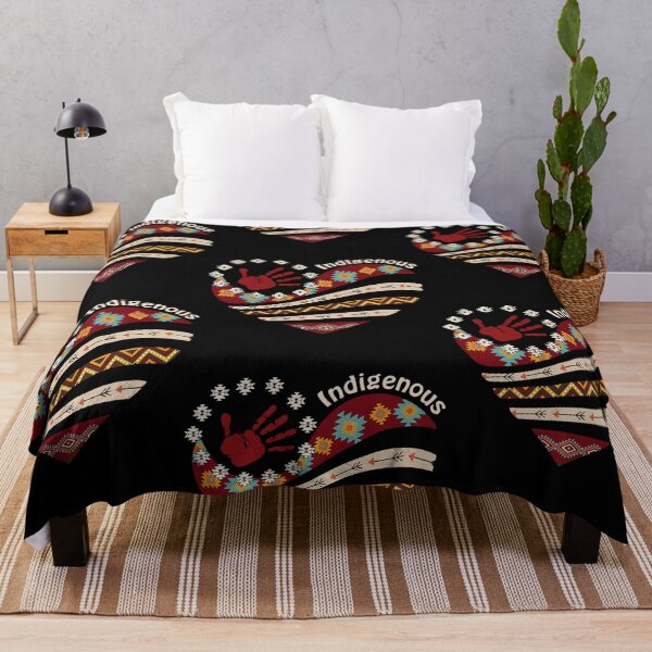 Item preview, Indigenous Red Hand Heart Native Heritage Pride Statement designed and sold by RDGNR.