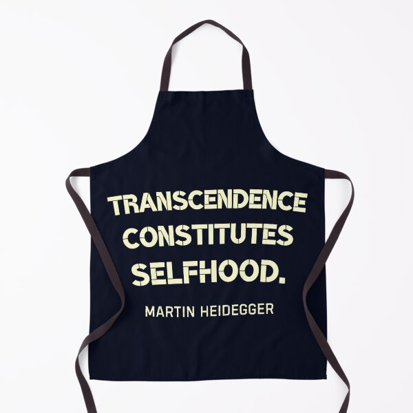 Artikelvorschau, Zitat von Martin Heidegger: Transzendenz konstituiert das Selbst. entworfen und verkauft von artbleed.
