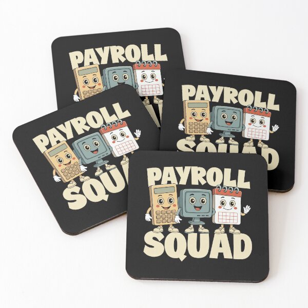 Aperçu de l'œuvre Payroll Squad Calculatrice Ordinateur Calendrier créée et vendue par MizoX7.
