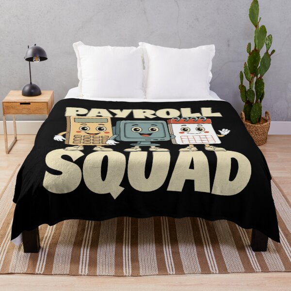 Aperçu de l'œuvre Payroll Squad Calculatrice Ordinateur Calendrier créée et vendue par MizoX7.