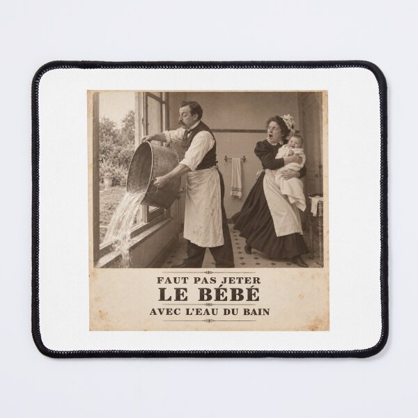 Item preview, Baby in the bathwater — Express rescue designed and sold by Lazenco.