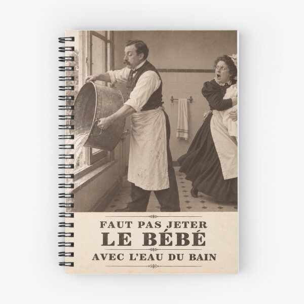 Item preview, Baby in the bathwater — Express rescue designed and sold by Lazenco.