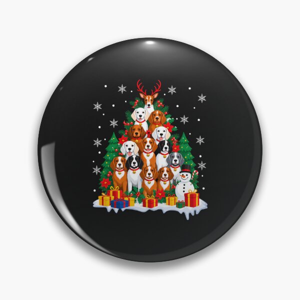 Item preview, Beagle Christmas Tree Funny Dog Lovers Holiday Xmas designed and sold by abig-eiyana.
