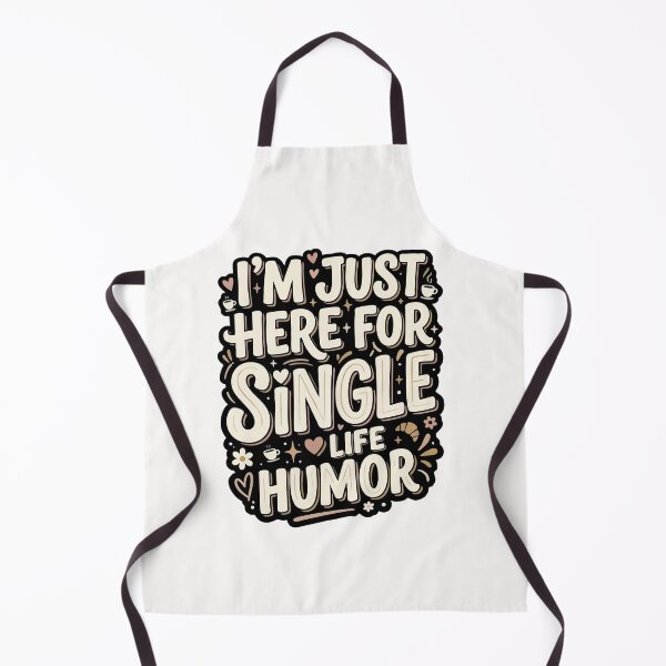 Item preview, Single I’m Just Here For The Single Life Humor Anti Dating Humor Gift for Singles designed and sold by AmeliaShirts.