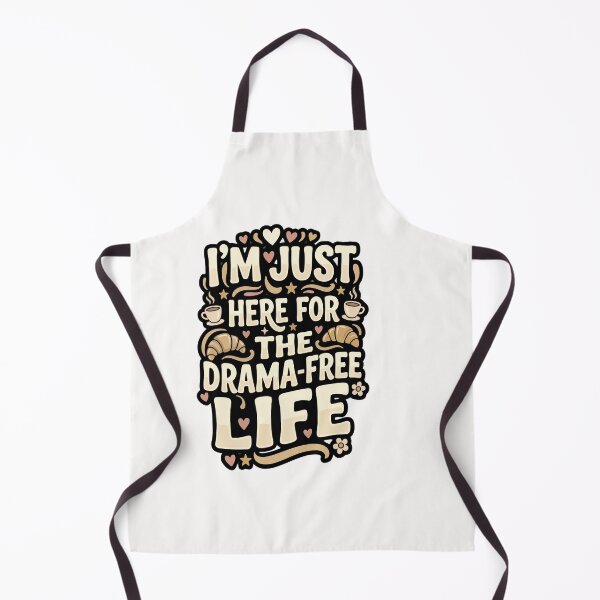 Item preview, Single I’m Just Here For The Drama-Free Life Anti Dating Humor Gift for Singles designed and sold by AmeliaShirts.