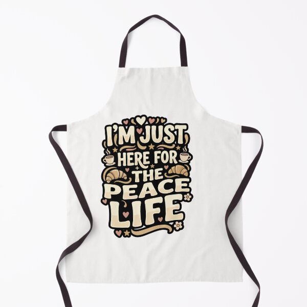 Item preview, Single I’m Just Here For The Peace Life Anti Dating Humor Gift for Singles designed and sold by AmeliaShirts.