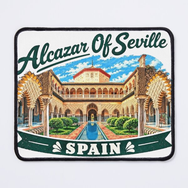 Item preview, Alcázar of Seville - Vintage Travel Art designed and sold by clarkfraser.