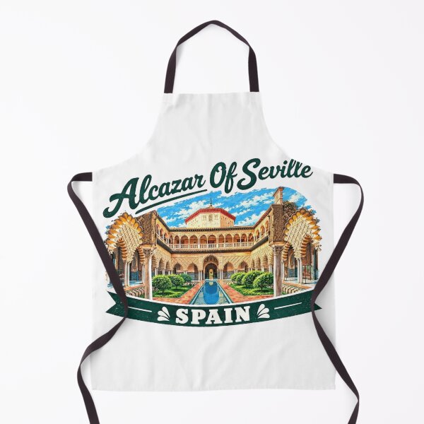 Item preview, Alcázar of Seville - Vintage Travel Art designed and sold by clarkfraser.