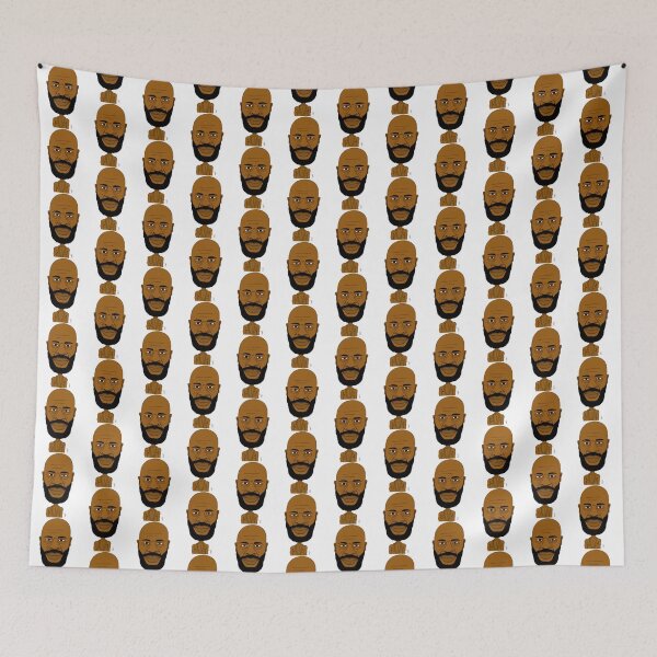 Artikelvorschau, Handgezeichnetes Porträt des schwarzen Moses ohne Brille – Künstlerische Illustration entworfen und verkauft von Rachibi.