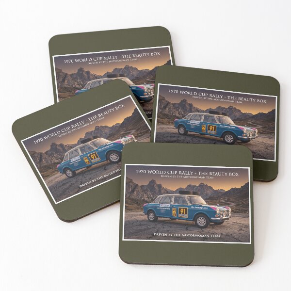 Item preview, 1970 World Cup Rally Morris 1800 - The Beauty Box designed and sold by ArtworkNorth.