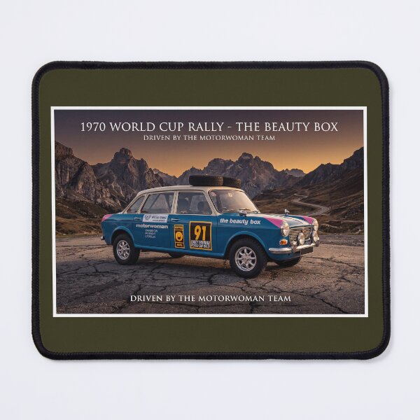 Item preview, 1970 World Cup Rally Morris 1800 - The Beauty Box designed and sold by ArtworkNorth.