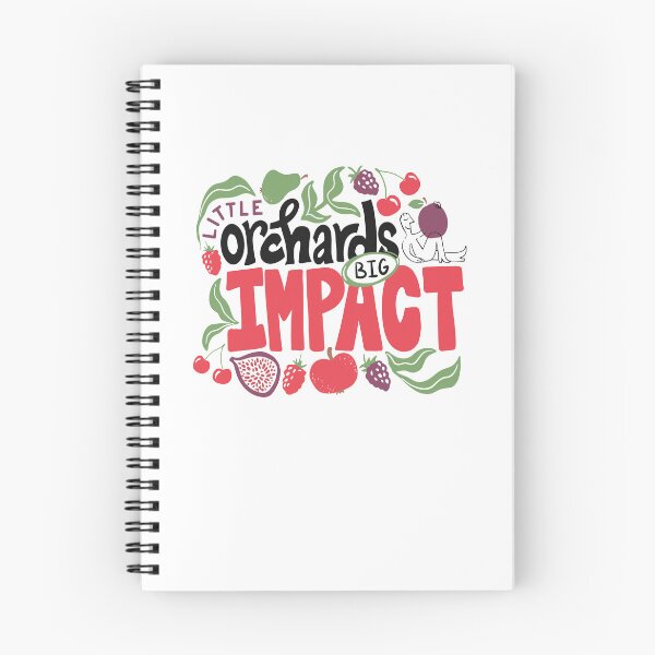 Item preview, Mensaje de Little Orchards: Gran Impacto en el Jardín Frutal designed and sold by cerima.