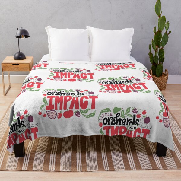 Item preview, Little Orchards Big Impact Fruit Garden Message designed and sold by cerima.