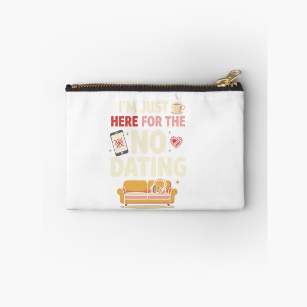 Artikelvorschau, Anti-Dating & Beziehung: Ich bin nur hier, um das „Kein Dating“-Geschenk für Singles zu bekommen entworfen und verkauft von AmeliaShirts.