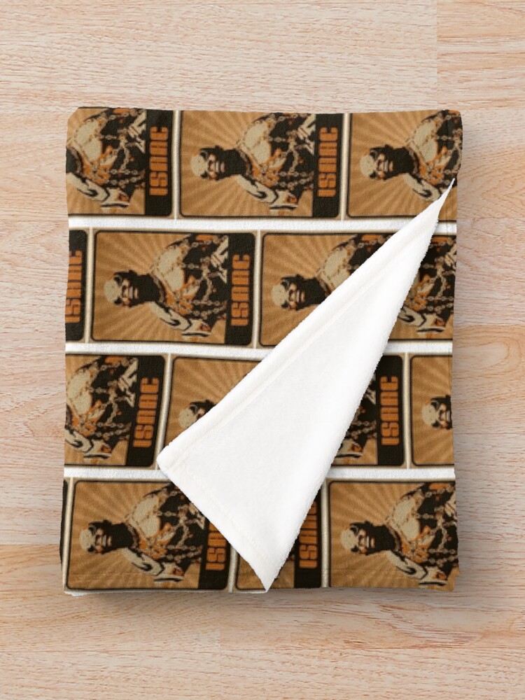 Aperçu 3 sur 6. Plaid avec l'œuvre Isaac Hayes Soul Legend Retro Music Icon Vintage Style Design créée et vendue par Rachibi.