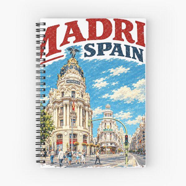 Artikelvorschau, Madrid, Spanien – Reisekunst entworfen und verkauft von clarkfraser.