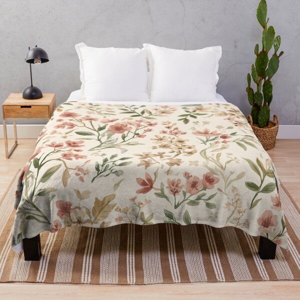 Item preview, Vintage Wildflower Pattern designed and sold by shamiloff.