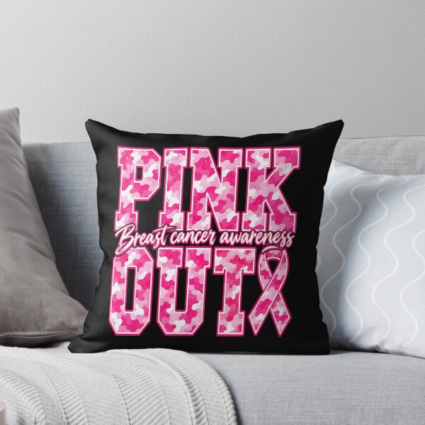 Item preview, Pink Camo Breast Cancer Awareness Ribbon Support designed and sold by OddPopARt.