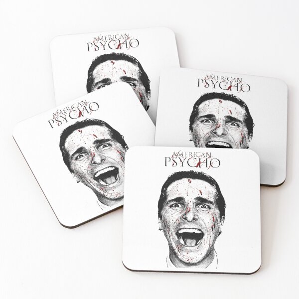 Aperçu de l'œuvre Patrick Bateman American Psycho v2 créée et vendue par ChimyandFunky.