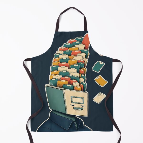 Aperçu de l'œuvre Illustration d'un classeur à onglets de navigateur envahis créée et vendue par Fun2Fentastic.