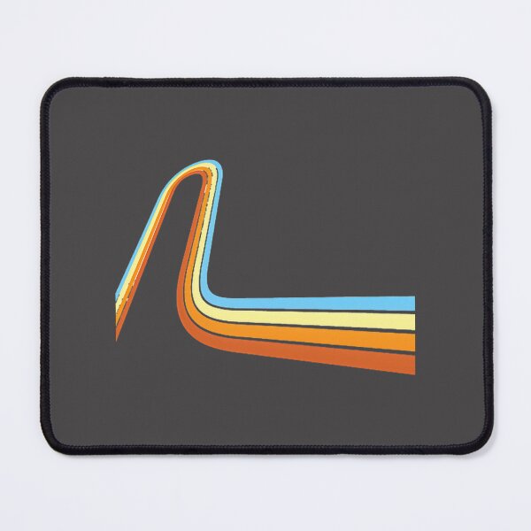 Item preview, Flowing Retro Stripes Design with Vintage Summer Color Palette designed and sold by artistrosie.
