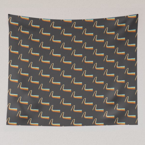 Item preview, Flowing Retro Stripes Design with Vintage Summer Color Palette designed and sold by artistrosie.