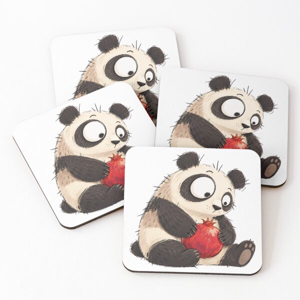 Item preview, Giant Panda with a Pomegranate designed and sold by The-Art-of-D.