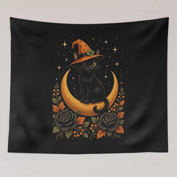 Item preview, Midnight Familiar - Halloween Gift idea  designed and sold by BernsteinDGT.