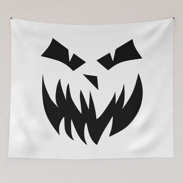 Item preview, JACK-O’-LANTERN FACE, Unique designed and sold by villacreativa.
