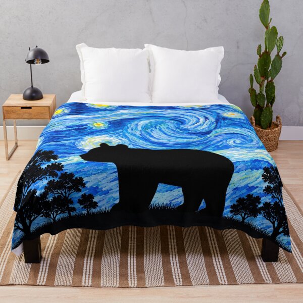 Item preview, Funny Panda Starry Night Painting Moon Star Zoo Boys Girls designed and sold by FurryHavenPH.