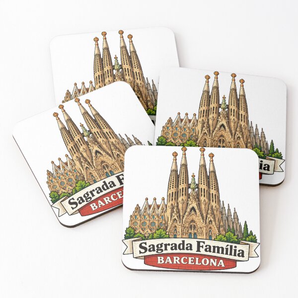 Artikelvorschau, Sagrada Família Barcelona Spanien - Reisekunst entworfen und verkauft von clarkfraser.