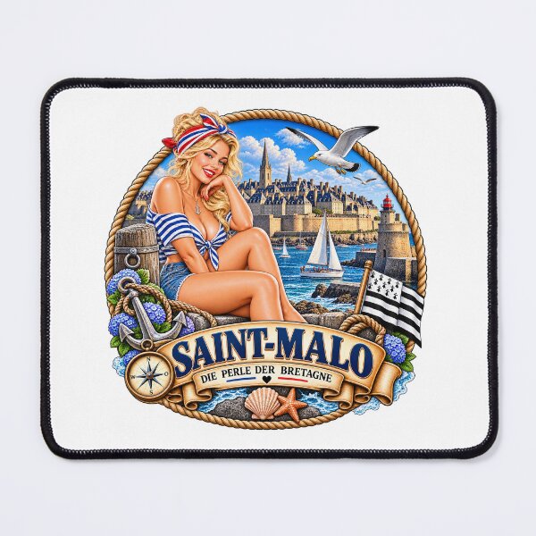 Item preview, Saint-Malo Brittany – Coast Sea & France Travel designed and sold by Wandervogel123.